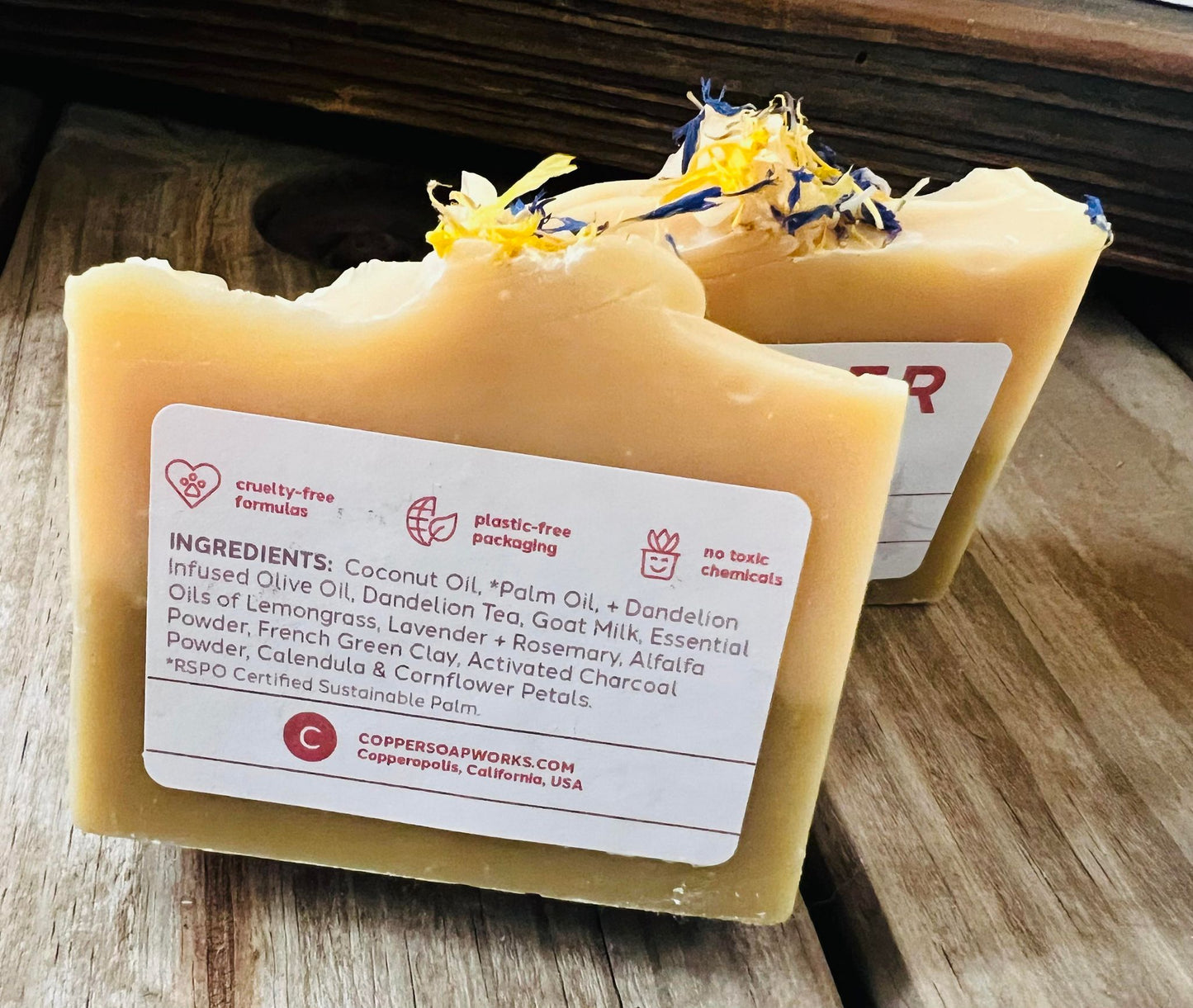 Dandelion Dreams Goat Milk and Dandelion Soap