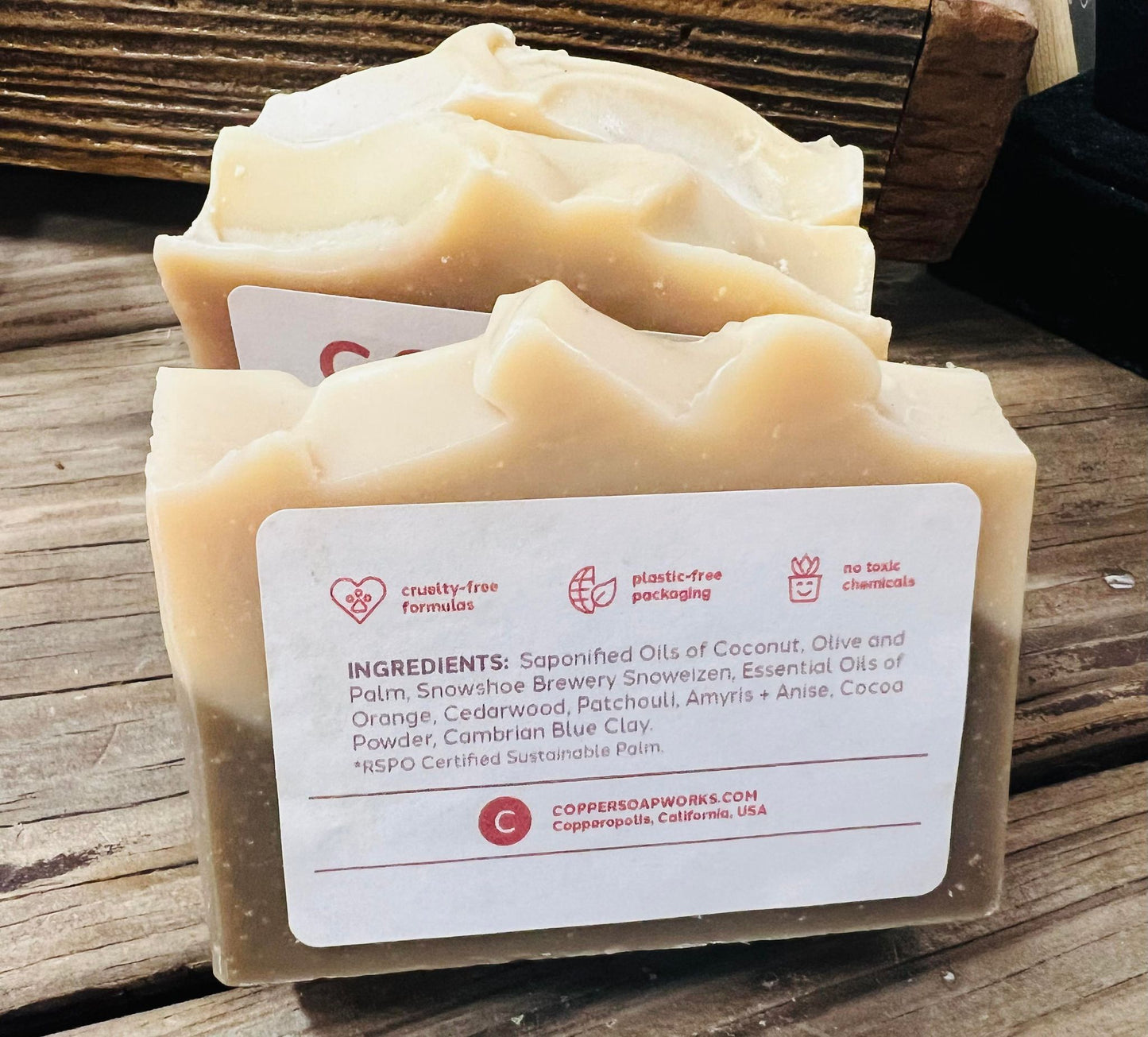 Sandal Wood Nights Beer Soap