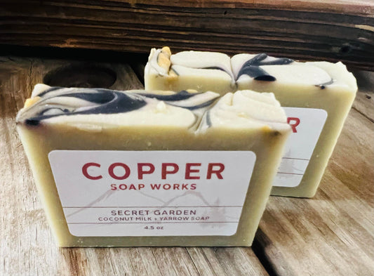 Secret Garden Coconut & Yarrow Soap
