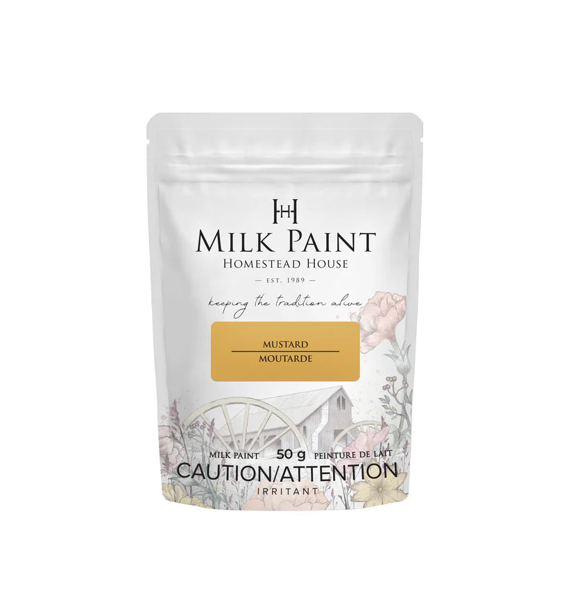 Mustard Milk Paint