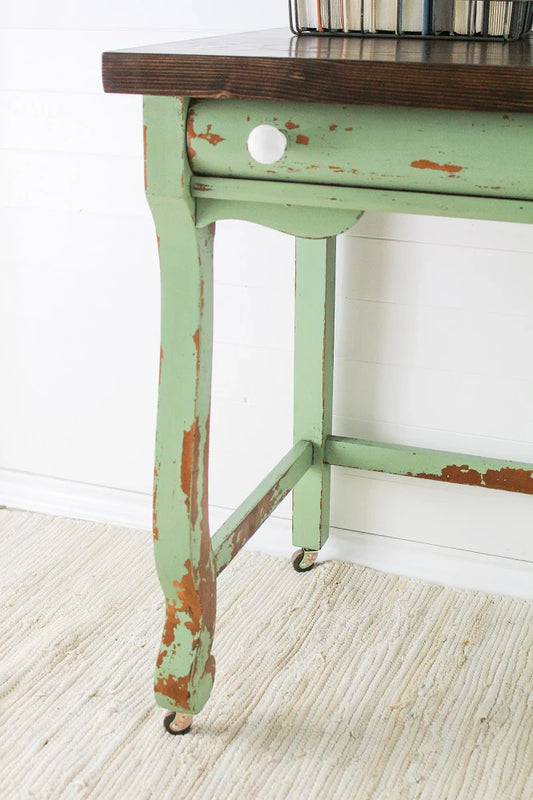Upper Canada Green Milk Paint