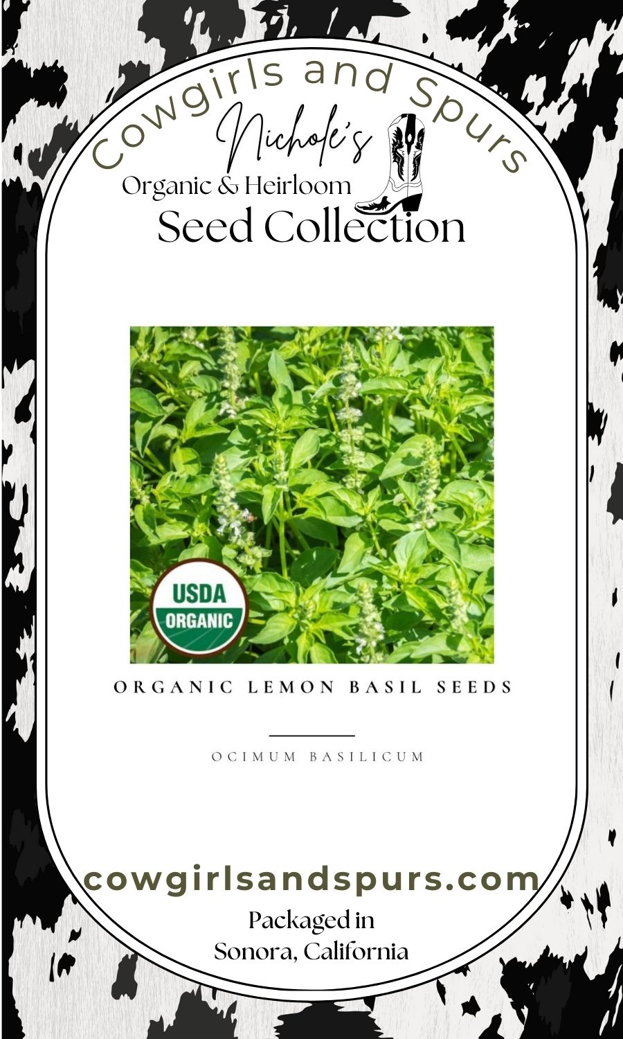 Organic Lemon Basil Seeds