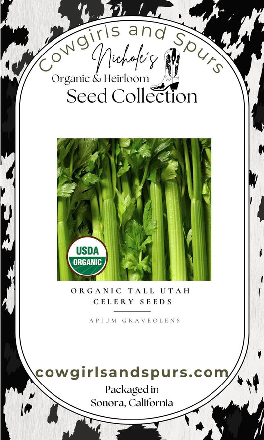 Organic Tall Utah Celery Seeds