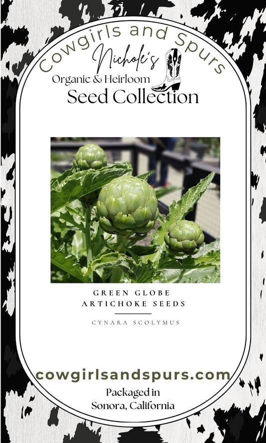 Organic Green Globe Artichoke Seeds