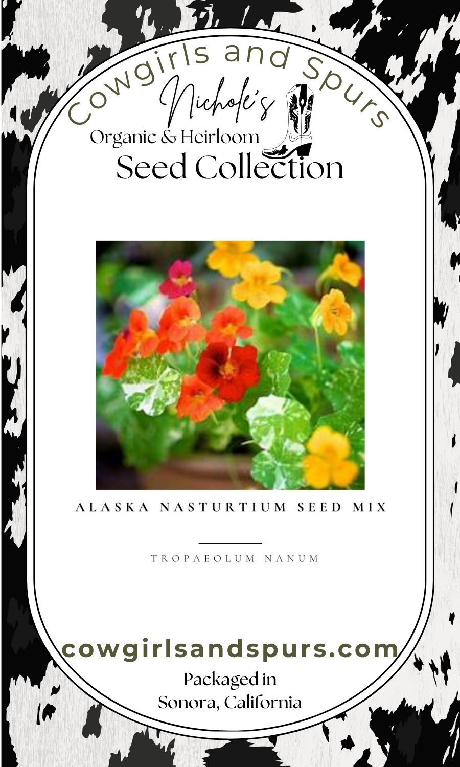 Alaska Nasturtium Seed Mix