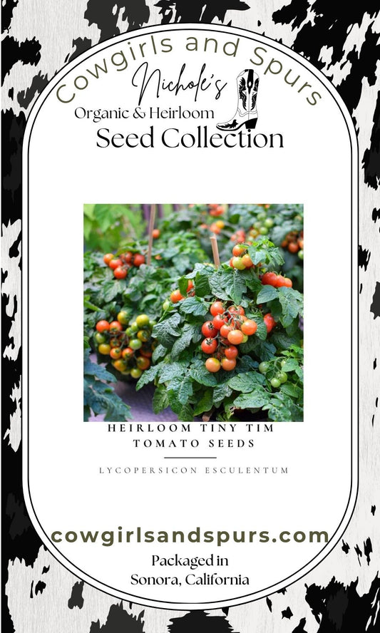 Tiny Tim Heirloom Tomato Seeds