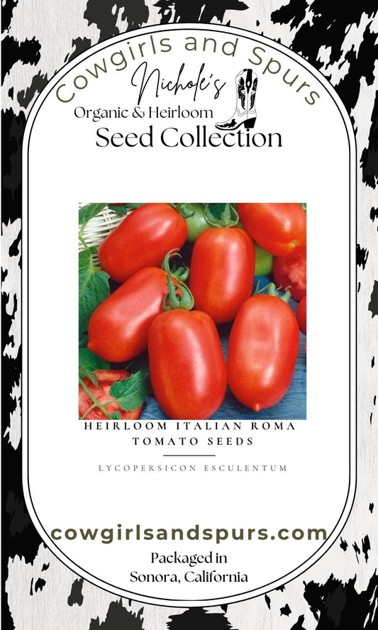 Italian Roma Heirloom Tomato Seeds